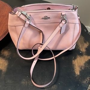 Pink coach purse